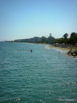 Stretch of beach along Limassol's coast